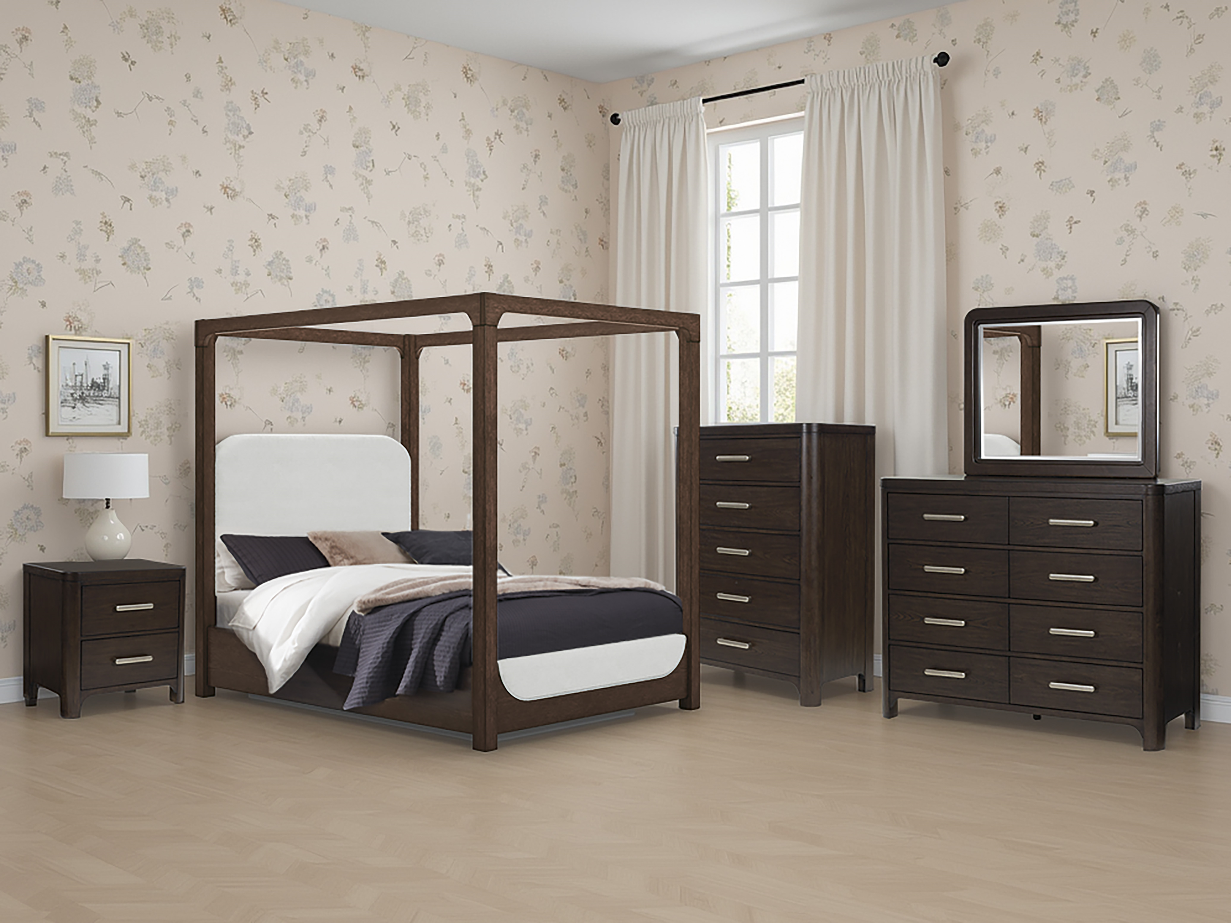 Breckington Queen Ölçü Yatak Odası Seti