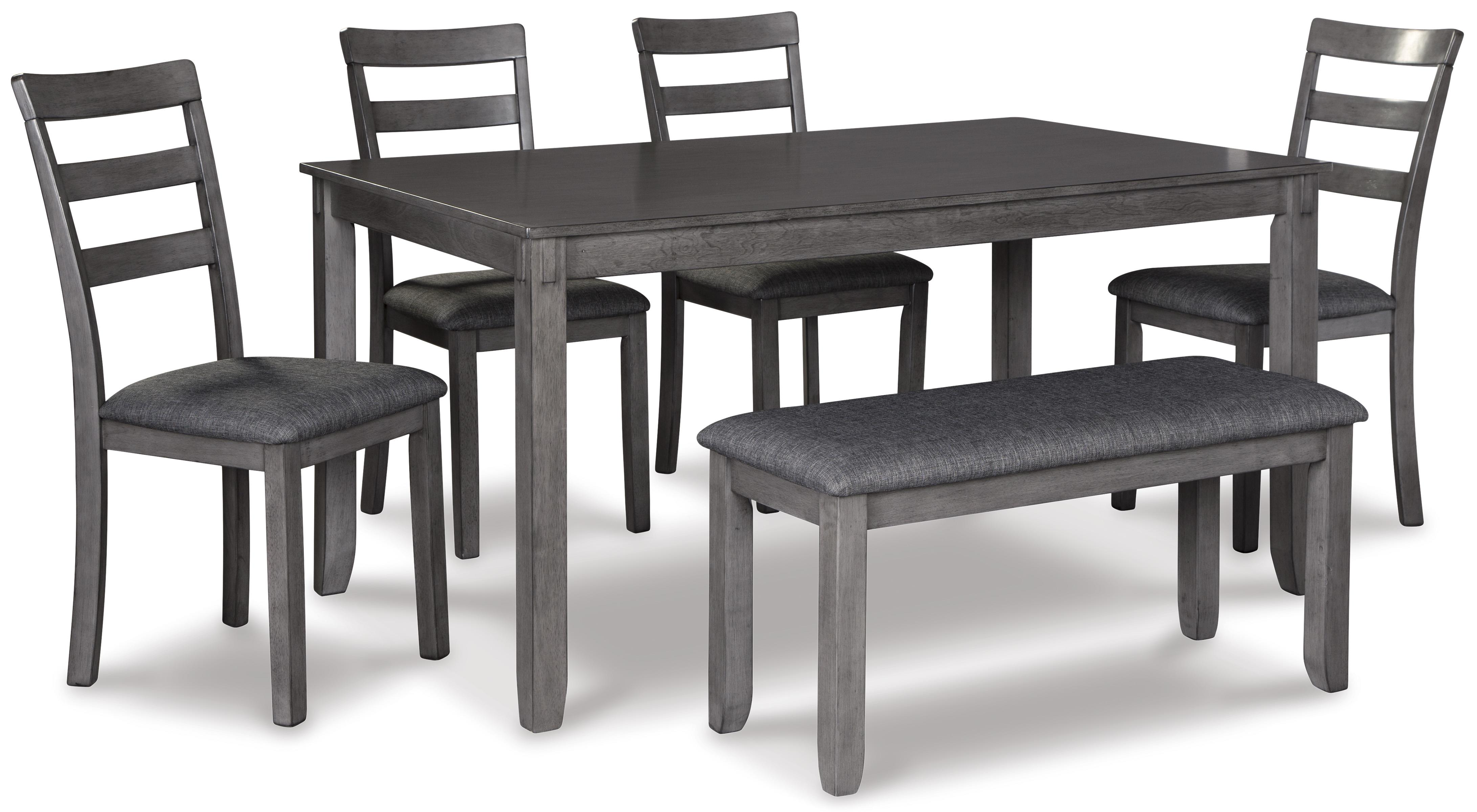 Bridson Yemek Masası ve Sandalyeleri + Bench