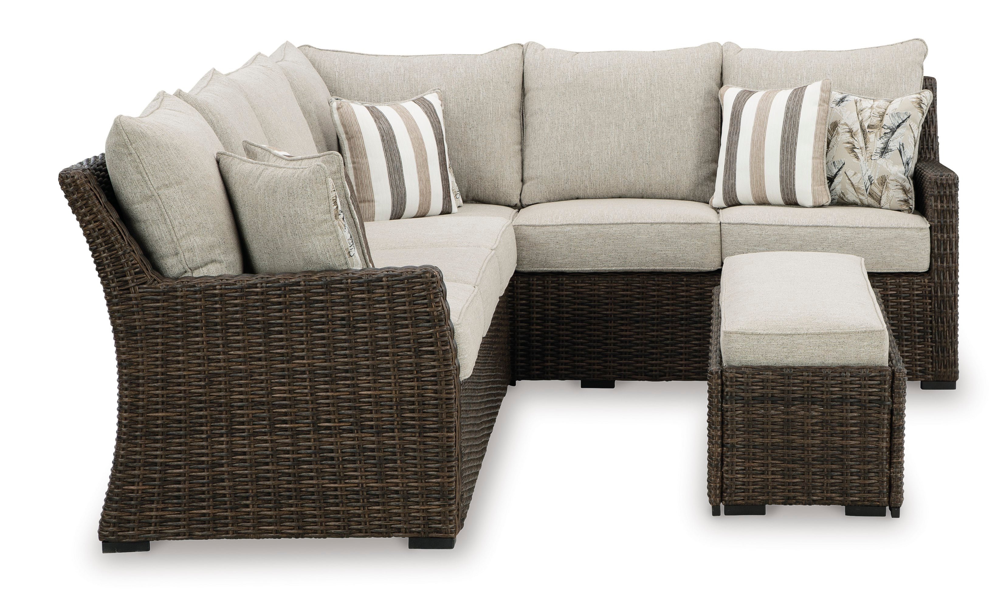 Brook Ranch Dış Mekan Köşe Koltuk + Bench