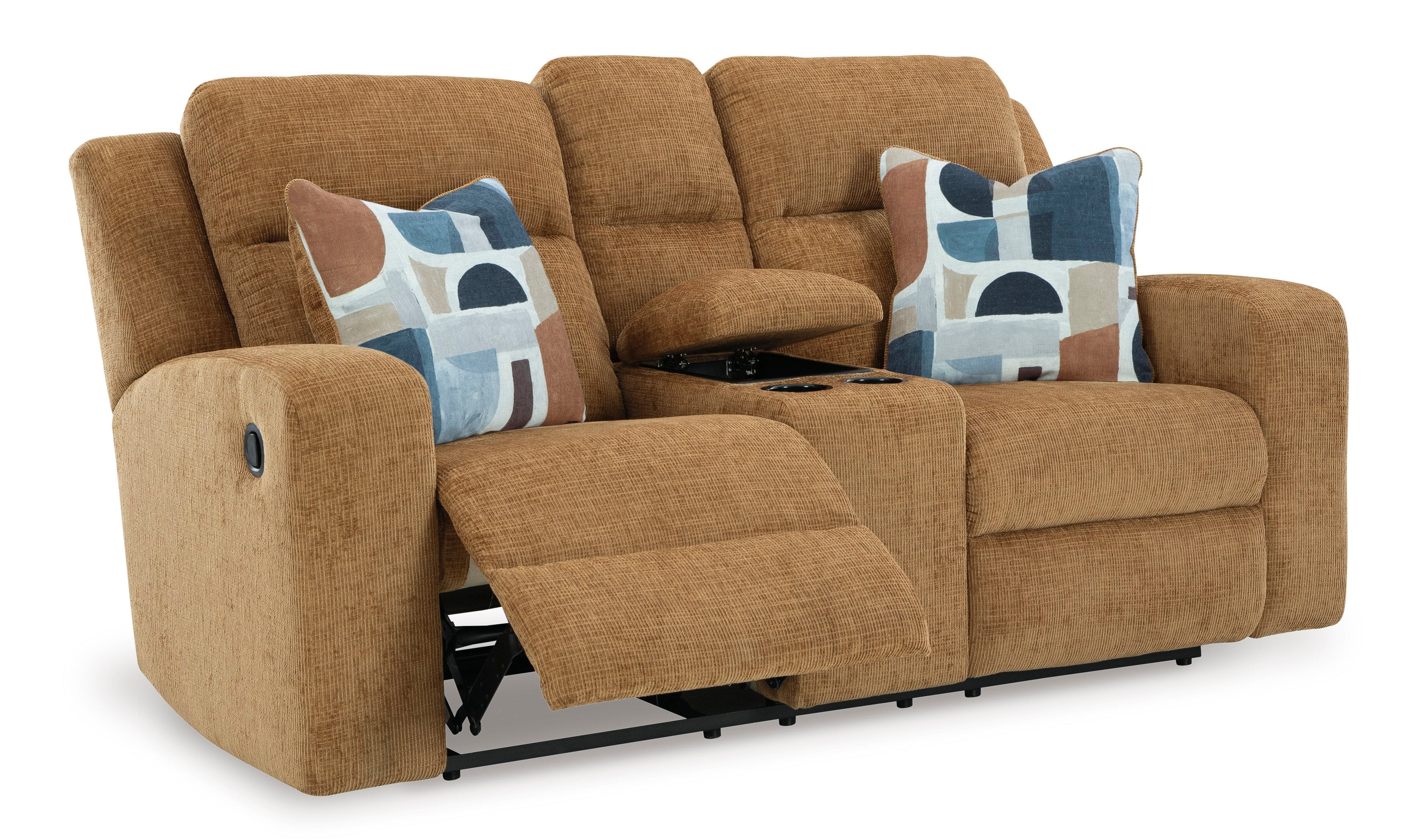 Kanlow Mekanizmalı İkili TV Koltuğu (Konsollu)