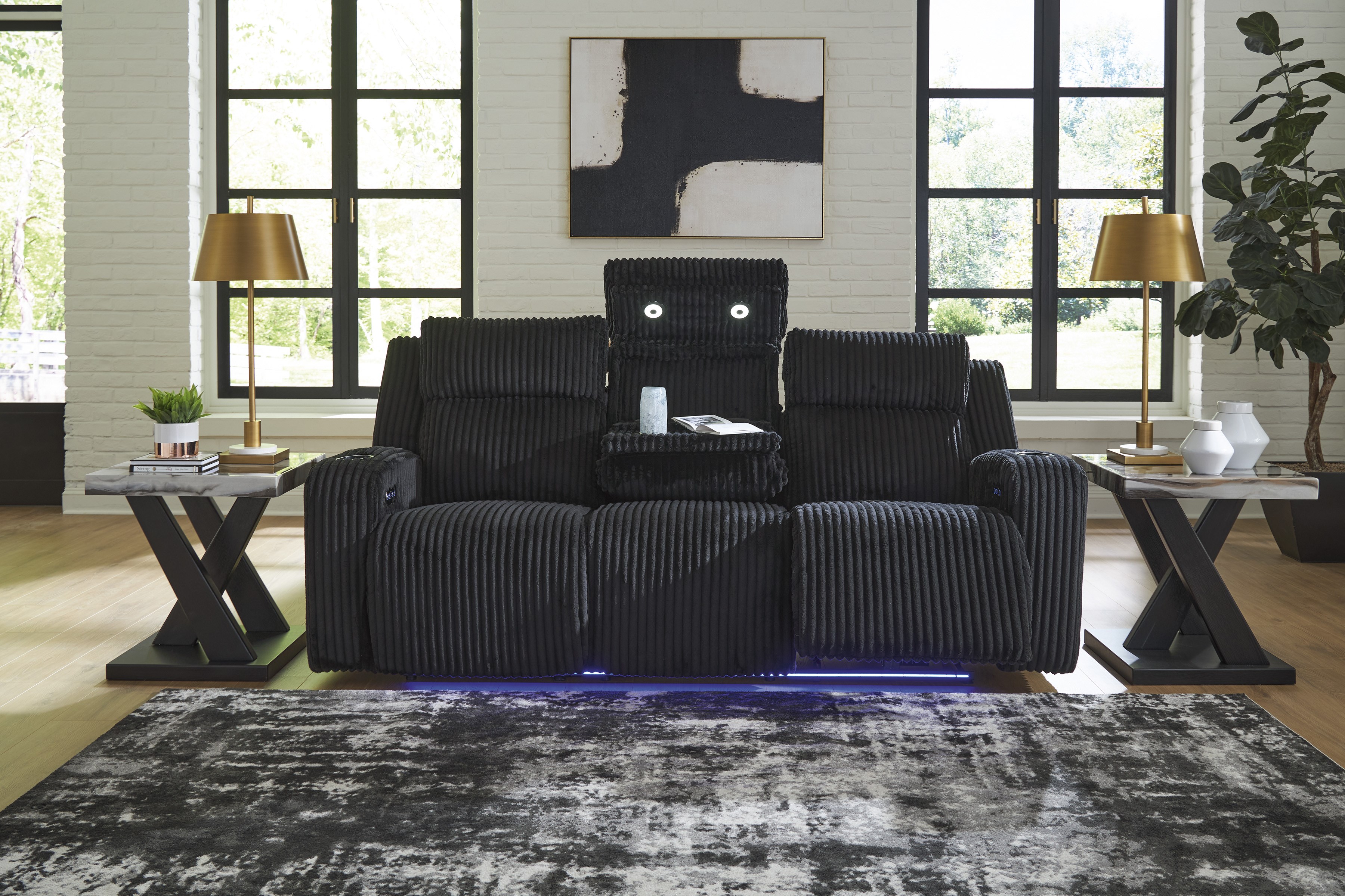 TwinBrooke Elektrikli Mekanizmalı Üçlü TV Koltuğu