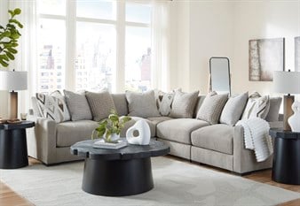 Aslan Court Köşe Koltuk Takımı (5 Modül)