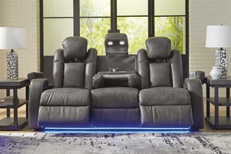 Fyne-Dyme Elektrikli Mekanizmalı Üçlü TV Koltuğu