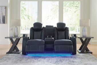 Fyne-Dyme Elektrikli Mekanizmalı İkili TV Koltuğu (Konsollu)