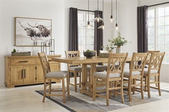Havonplane Yüksek Masalı Yemek Odası Takımı