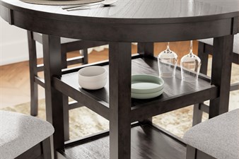 Langwest Yüksek Yemek Masası Takımı