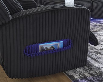 TwinBrooke Elektrikli Mekanizmalı İkili TV Koltuğu (Konsollu)