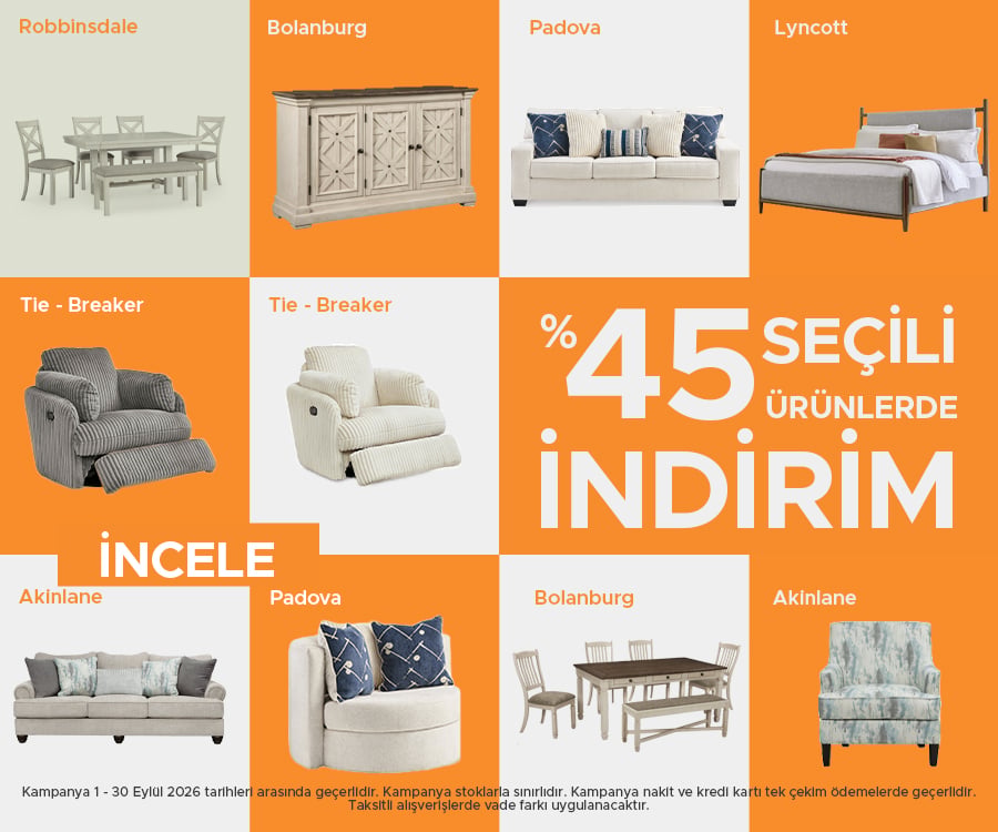 Seçili Ürünler Kampanyası | Net %45 İndirim