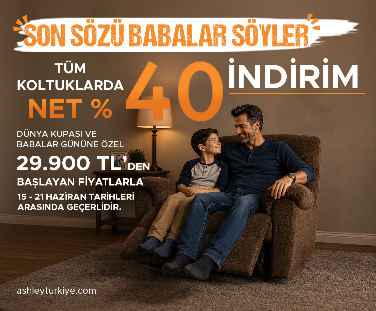 Tüm koltuklarda net %40 indirim fırsatı!