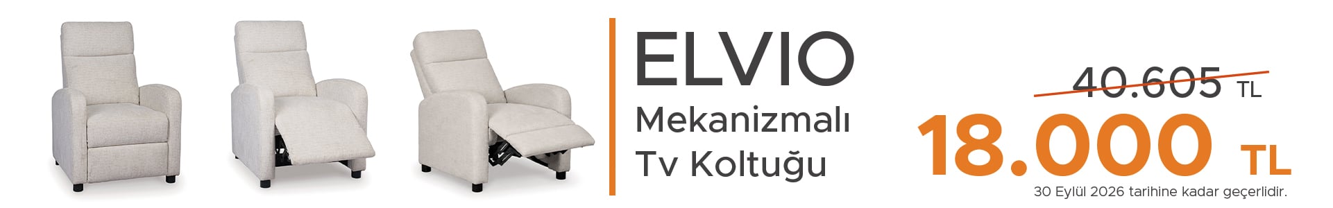 Elvio Mekanizmalı TV Koltuğu 18.000 TL!