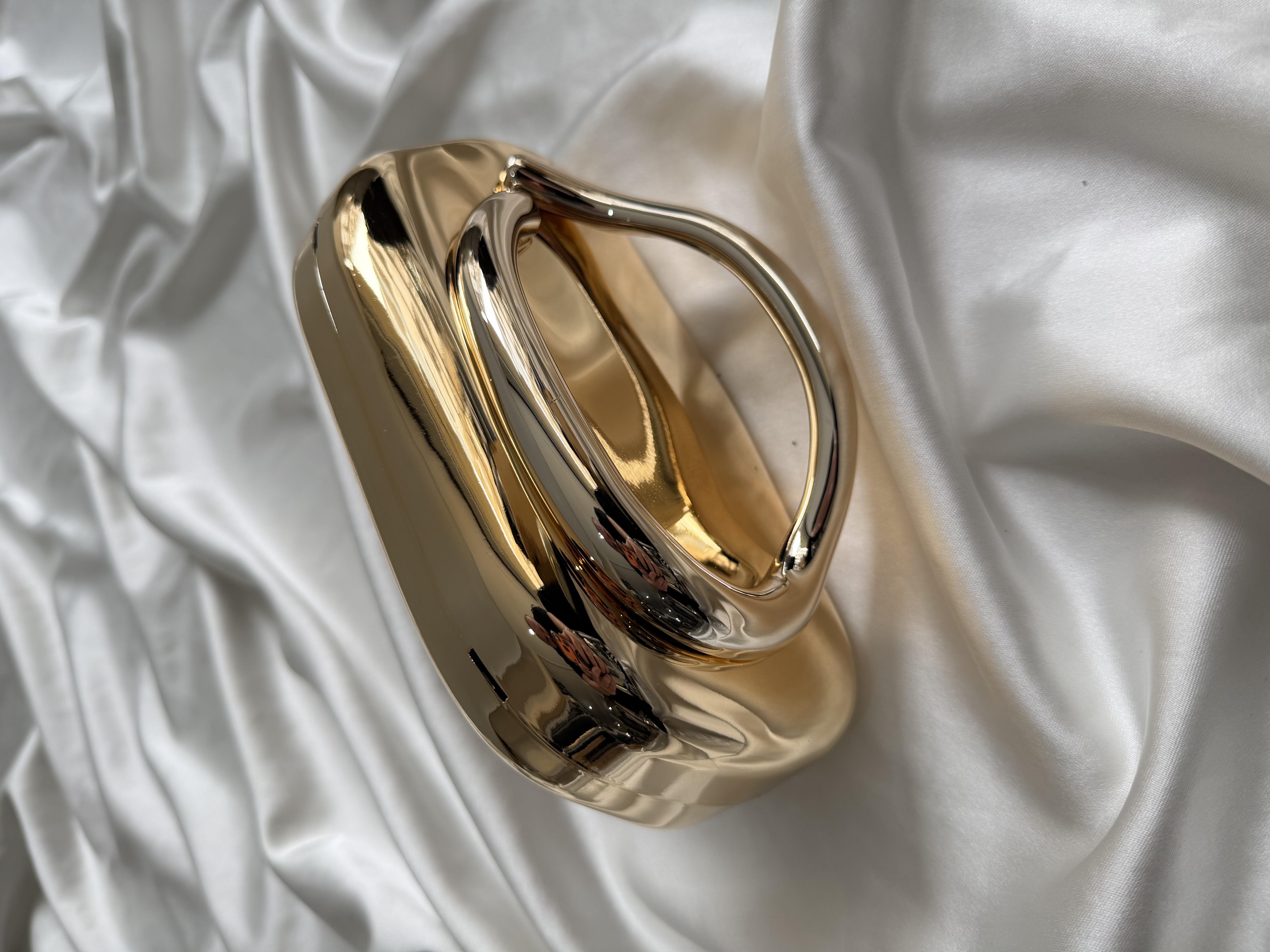 Babil Model Abiye El Ve Kadın Omuz Çantası Gold