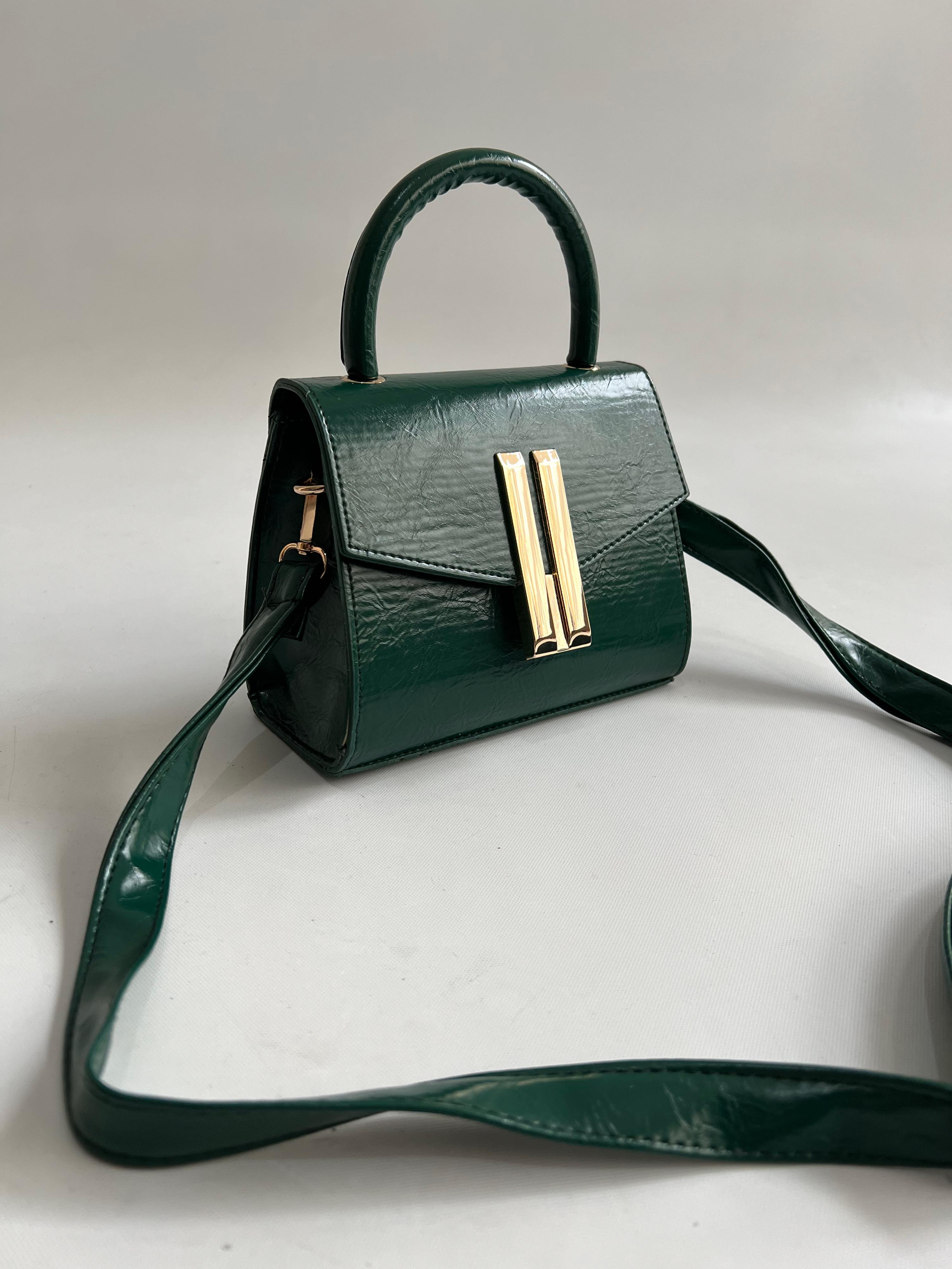 Bunny Model El Ve Kadın Omuz Çantası Yeşil