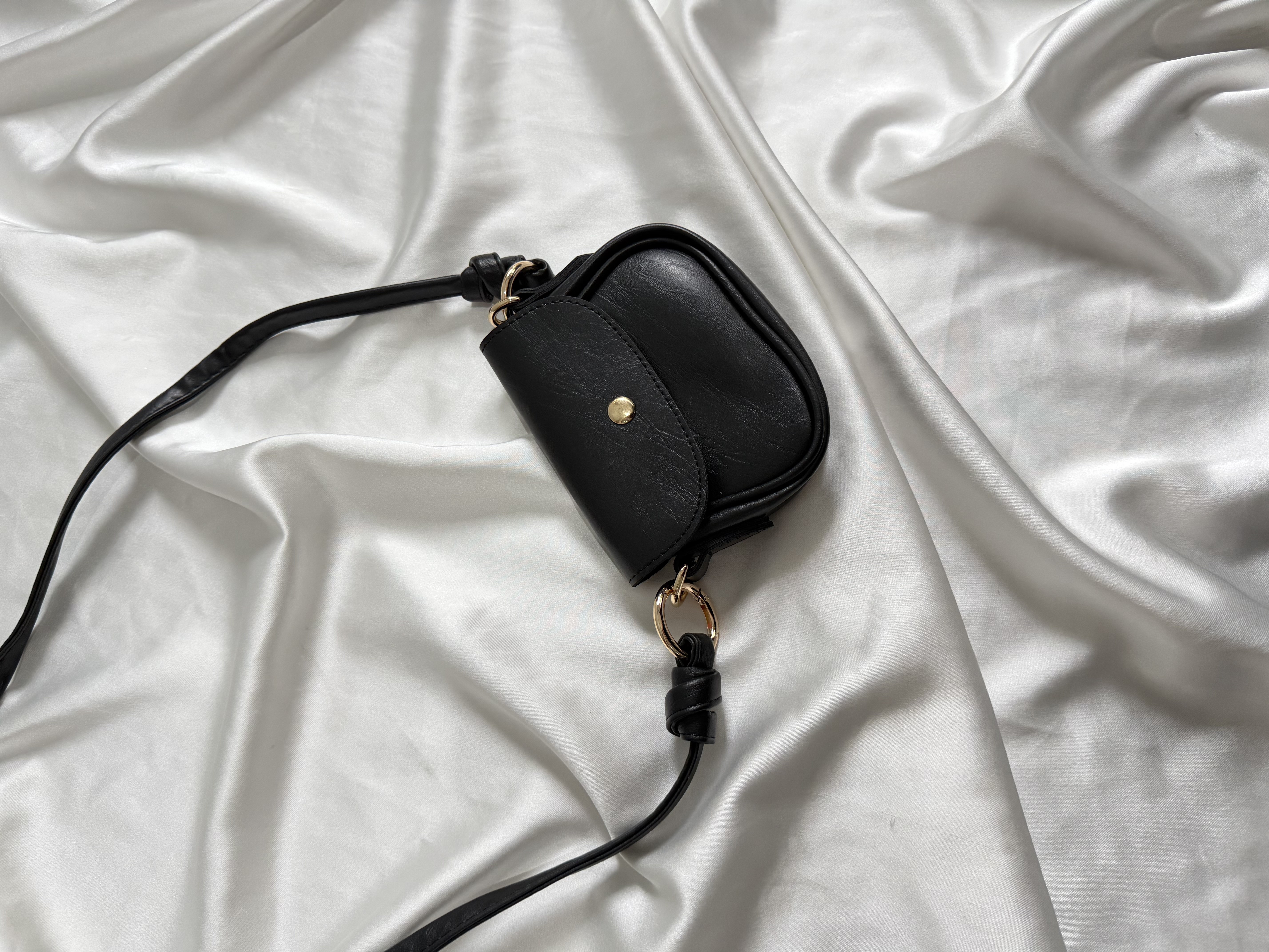 Martina Model El Ve Kadın Omuz Çantası Mini Çanta Siyah ( Telefon Sığmaz )