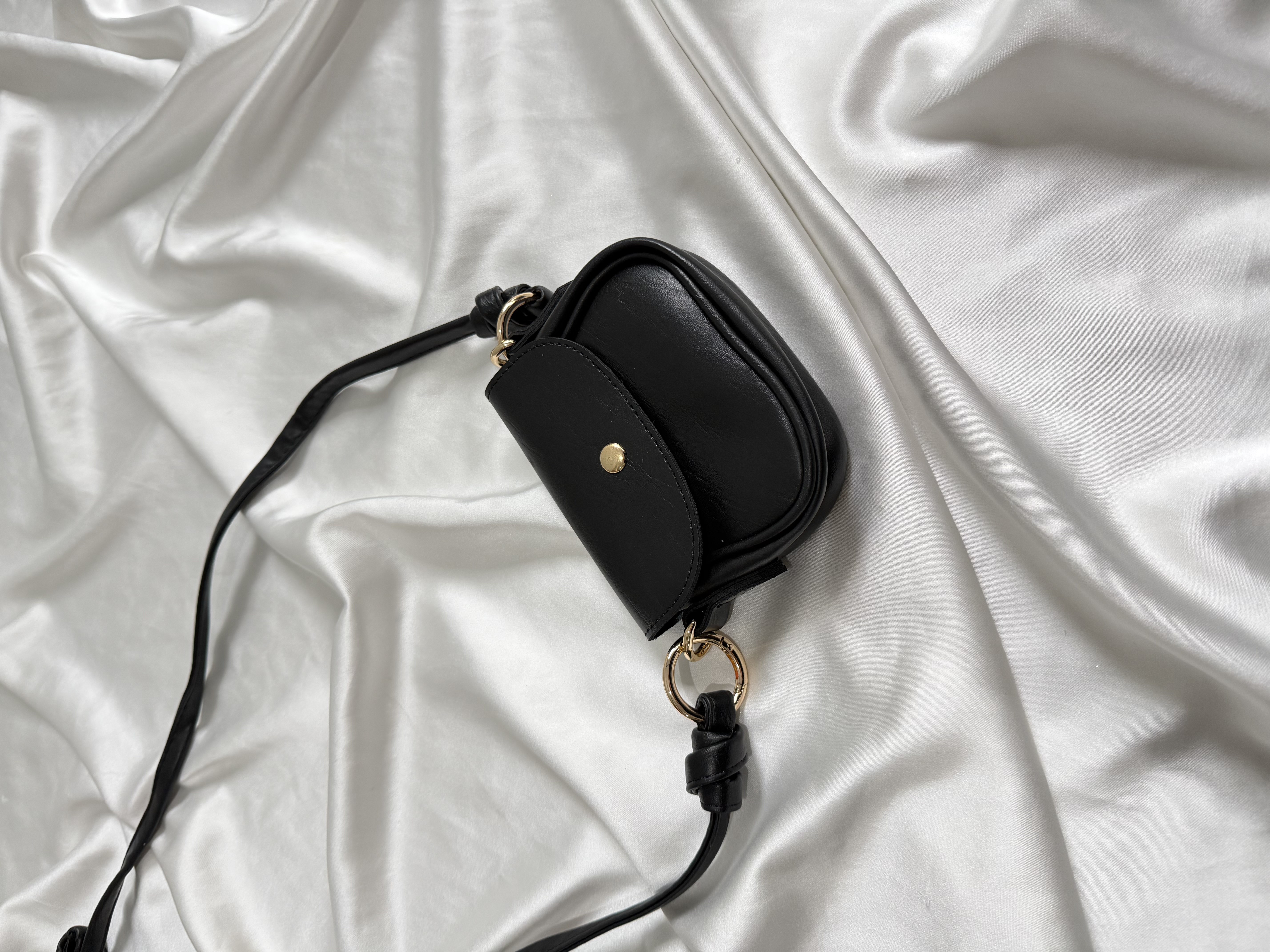 Martina Model El Ve Kadın Omuz Çantası Mini Çanta Siyah ( Telefon Sığmaz )