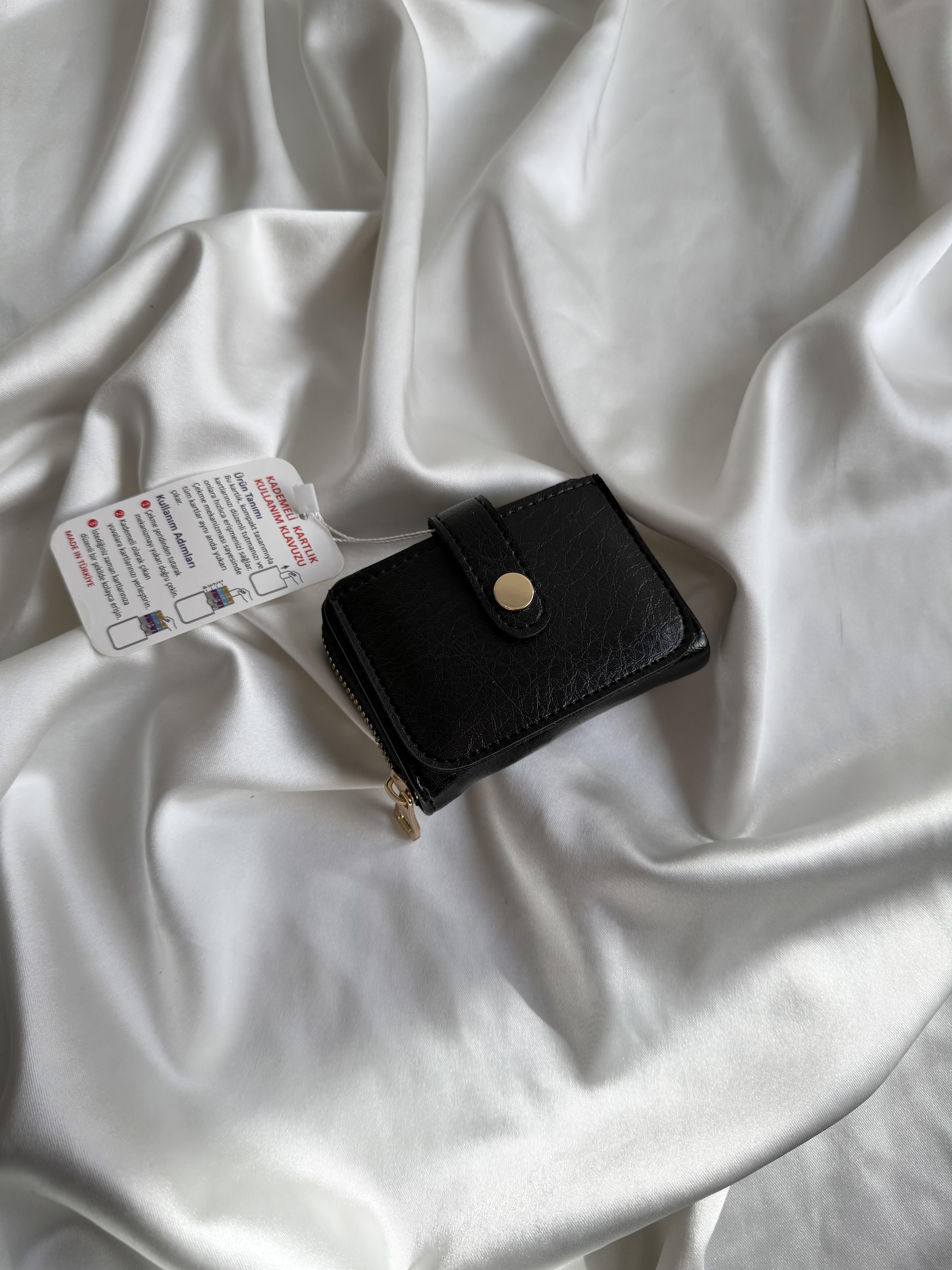 Wallet Model Cüzdan 6 Siyah