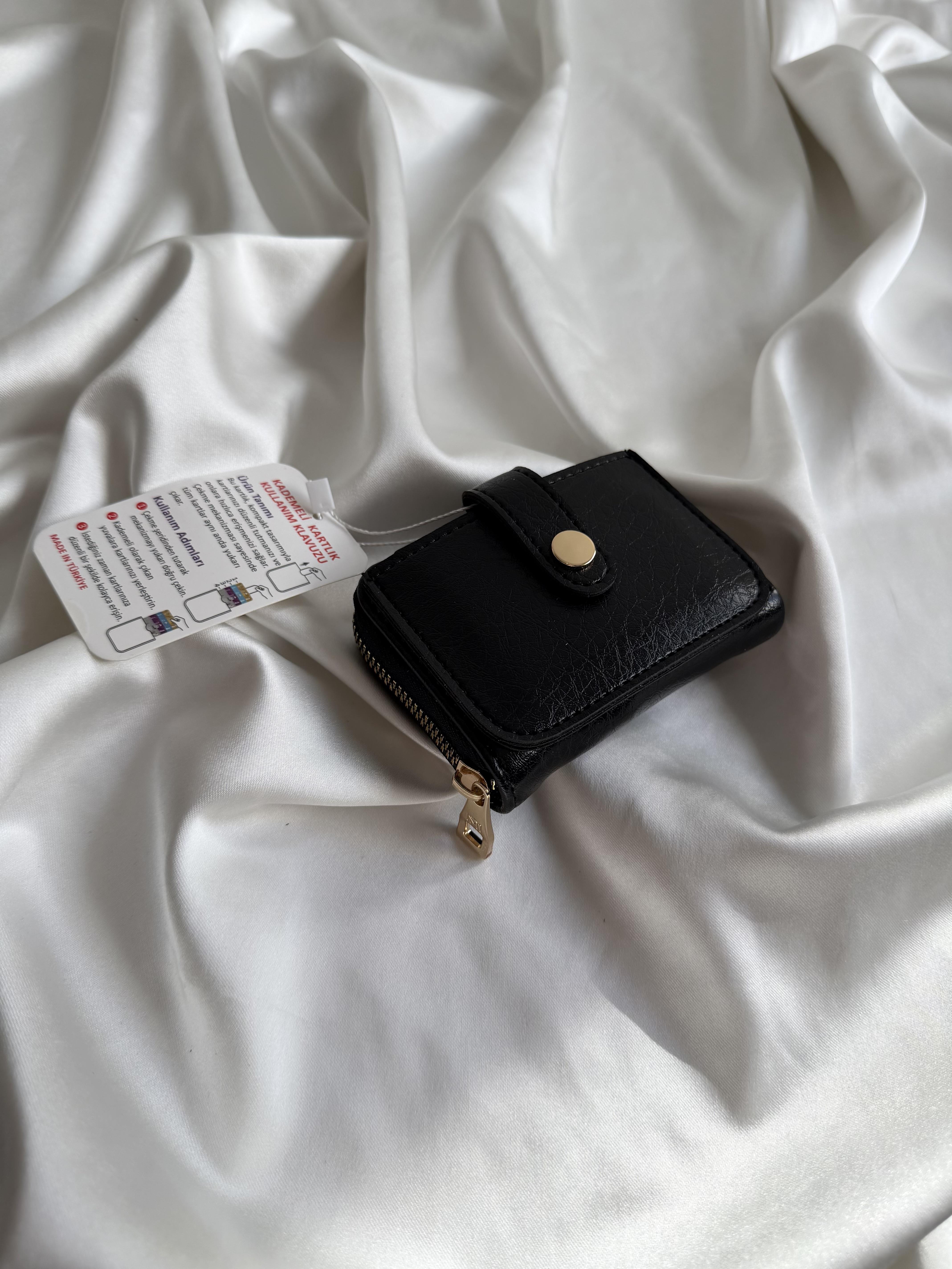 Wallet Model Cüzdan 6 Siyah