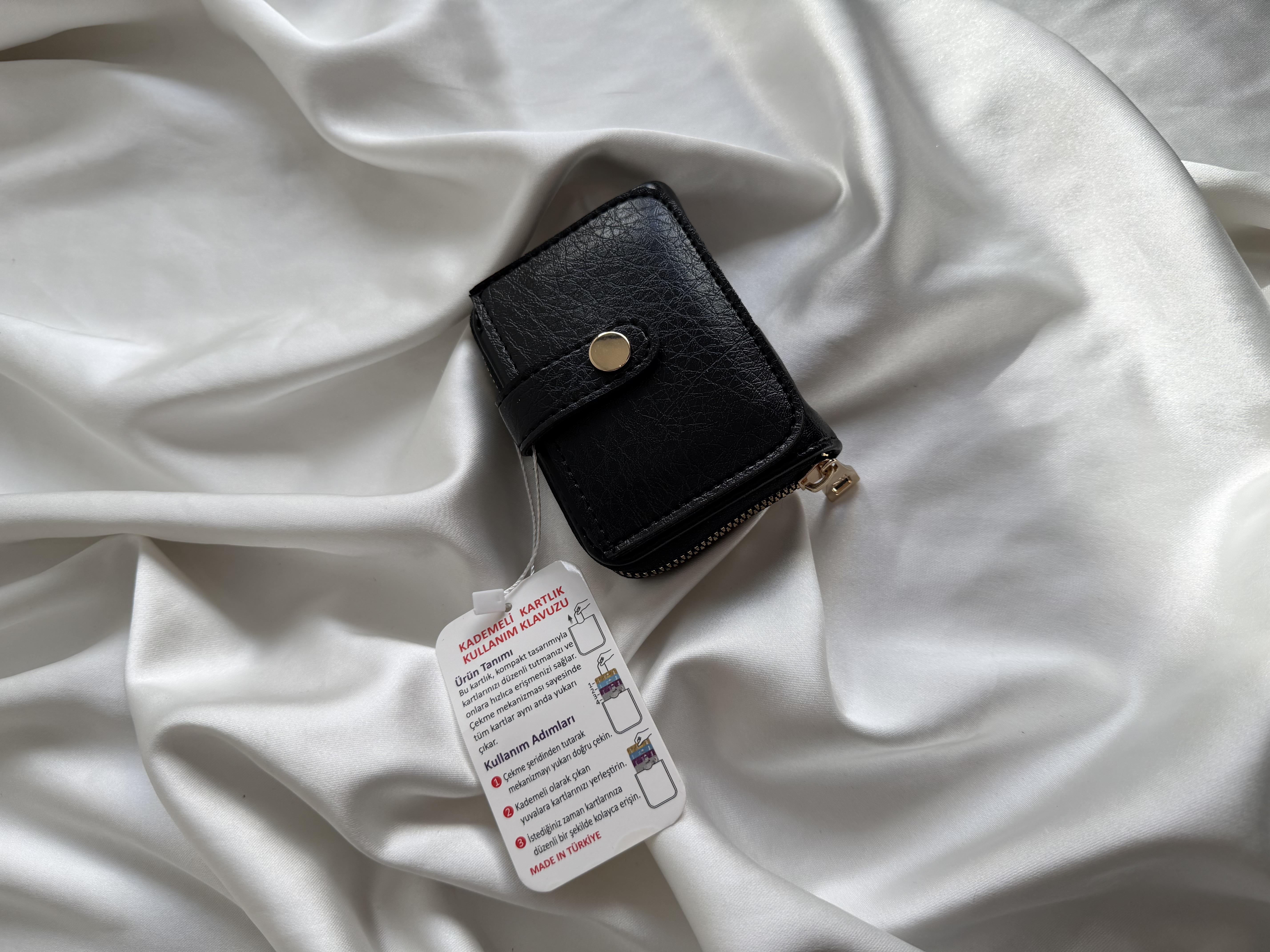 Wallet Model Cüzdan 6 Siyah