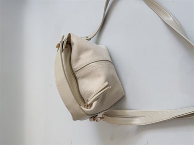 Adriana Model El Ve Kadın Omuz Çantası Keten Krem