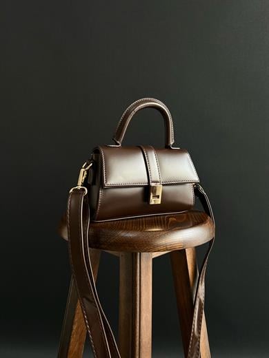 Asia Model El Ve Kadın Omuz Çantası Acı Kahve