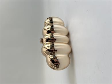 Aura Abiye Model Düğün Nişan Çantası Gold
