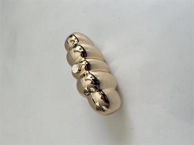 Aura Abiye Model Düğün Nişan Çantası Gold