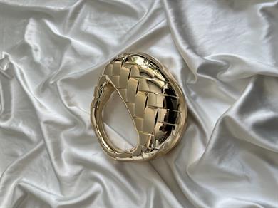 Botte Abiye Model Düğün Nişan Çantası Gold