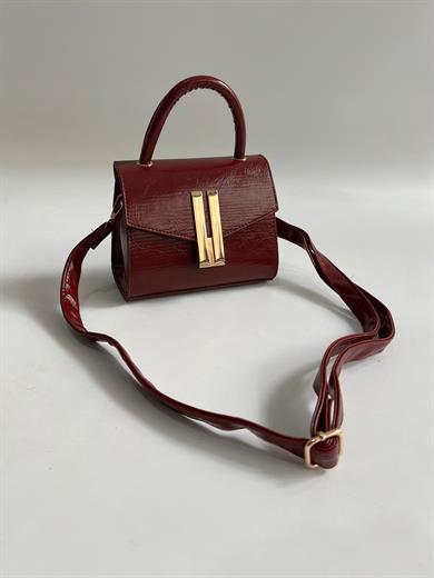 Bunny Model El Ve Kadın Omuz Çantası Bordo