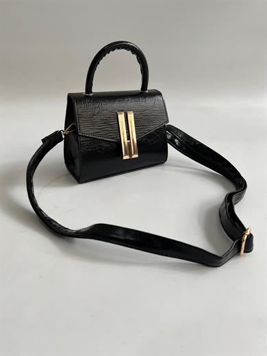 Bunny Model El Ve Kadın Omuz Çantası Siyah