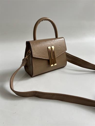Bunny Model El Ve Kadın Omuz Çantası Vizon