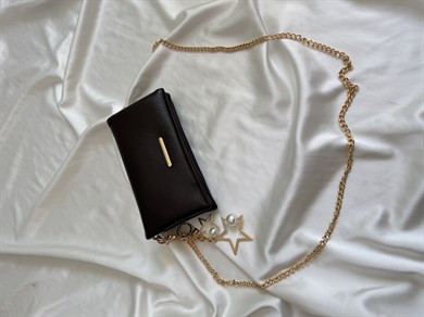 Canggu Model Clutch Çanta , Portföy Çanta , El Çantası Acı Kahve