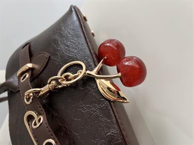 Çanta Aksesuarı Charm Light Kiraz Figürlü