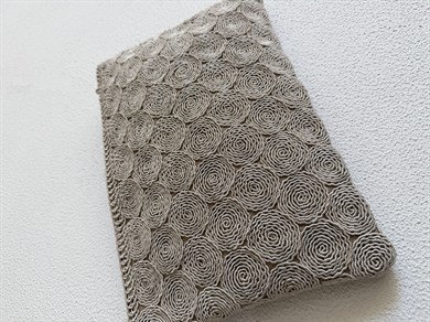 Dantel Model Clutch Çanta , Portföy Çanta , El Çantası Vizon