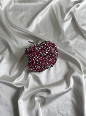 Elma Model Kadın Çanta, Abiye Çanta, Düğün Çantası, Nişan Çantası Pembe