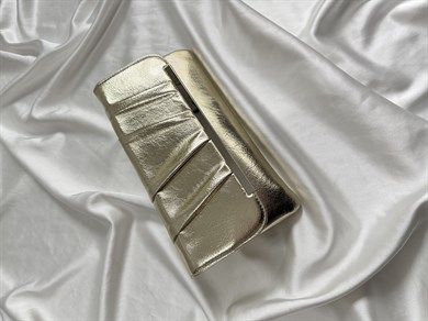Holly Model Düğün Nişan Abiye Çanta Clutch Çanta Gold