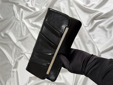 Holly Model Düğün Nişan Abiye Çanta Clutch Çanta Siyah