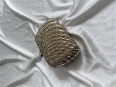 İnka Abiye Çanta , Düğün Çantası , Nişan Çantası Gold