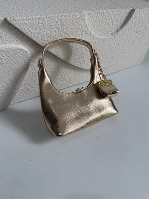 İsabella Model El Ve Kadın Omuz Çantası Gold