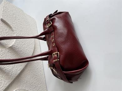 Like Model El Ve Kadın Omuz Çantası Düz Bordo