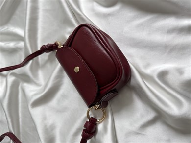Martina Model El Ve Kadın Omuz Çantası Mini Çanta Bordo ( Telefon Sığmaz )
