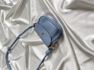 Martina Model El Ve Kadın Omuz Çantası Mini Çanta Mavi ( Telefon Sığmaz )