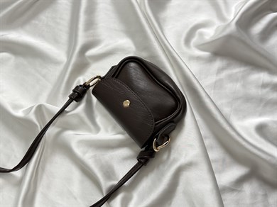 Martina Model El Ve Kadın Omuz Çantası Mini Çanta Acı Kahve ( Telefon Sığmaz )