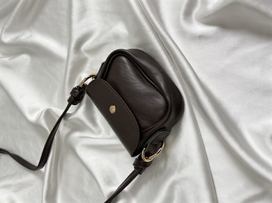 Martina Model El Ve Kadın Omuz Çantası Mini Çanta Acı Kahve ( Telefon Sığmaz )