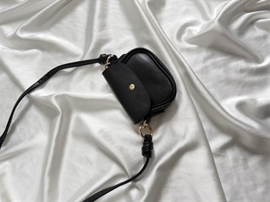 Martina Model El Ve Kadın Omuz Çantası Mini Çanta Siyah ( Telefon Sığmaz )