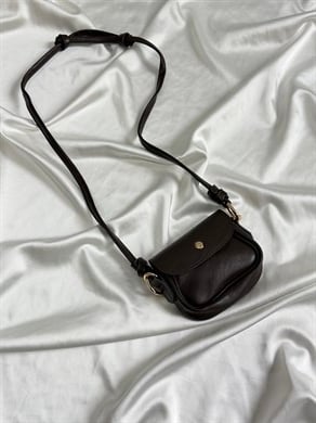 Martina Model El Ve Kadın Omuz Çantası Mini Çanta Acı Kahve ( Telefon Sığmaz )