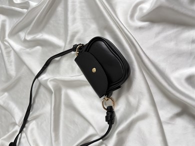 Martina Model El Ve Kadın Omuz Çantası Mini Çanta Siyah ( Telefon Sığmaz )