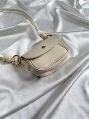 Martina Model El Ve Kadın Omuz Çantası Mini Çanta Krem ( Telefon Sığmaz )