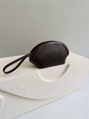North Model Clutch Çanta , Portföy Çanta , El Çantası Acı Kahve