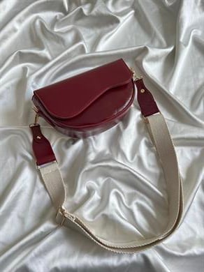 Oval Model El Ve Kadın Omuz Çantası Bordo