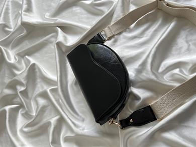 Oval Model El Ve Kadın Omuz Çantası Siyah