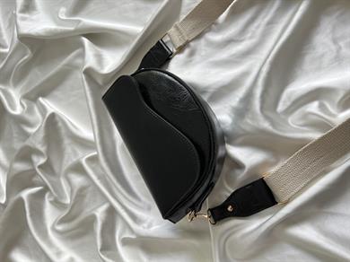 Oval Model El Ve Kadın Omuz Çantası Siyah
